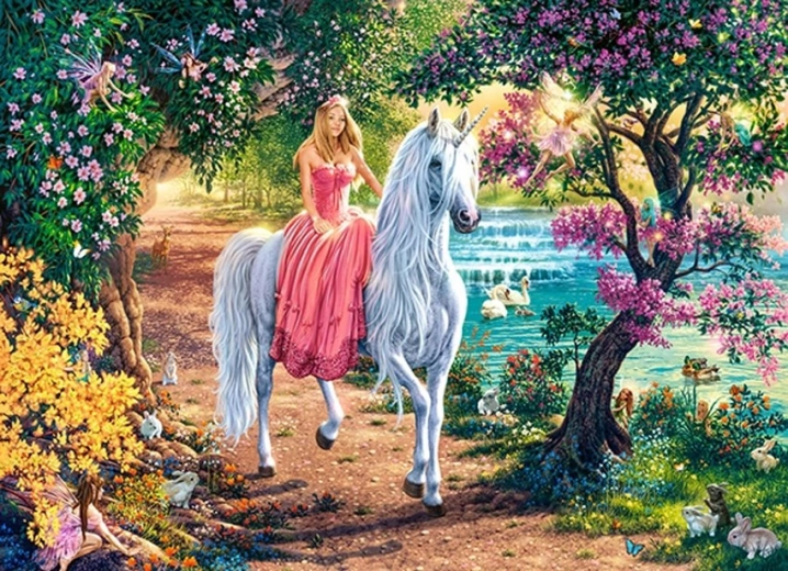 Castorland puzzle Tajna ścieżka 100 elementów