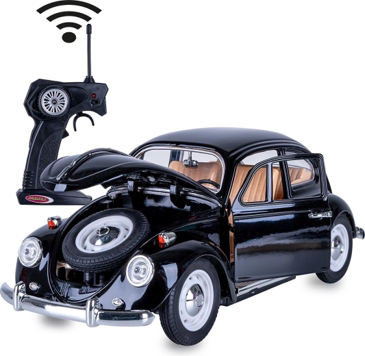 Model RC Volkswagen Beetle 1:18 czarny