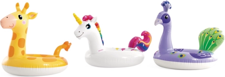 Zabawny design dla radości z pływania