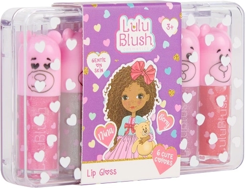 Create It! LuluBlush dziecięce błyszczyki do ust – zestaw 6 szt.