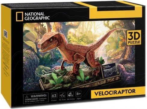 Puzzle 3D NATIONAL GEOGRAPHIC – welociraptor