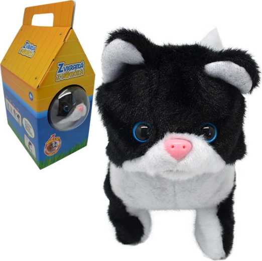 Chodzący kotek Liza z dźwiękiem