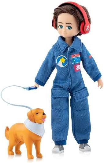 Lottie Finn – lalka chłopiec z pieskiem i akcesoriami astronauty
