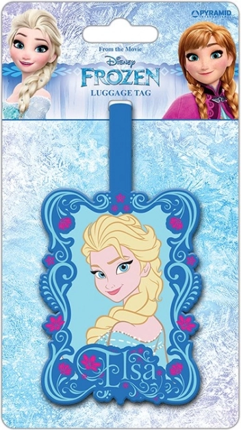 Etykieta bagażowa Kraina Lodu Elsa
