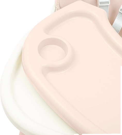 Podwójna zdejmowana tacka z uchwytem na kubek