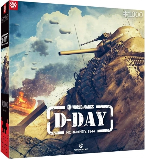 Puzzle WORLD OF TANKS D‑Day 1000 elementów