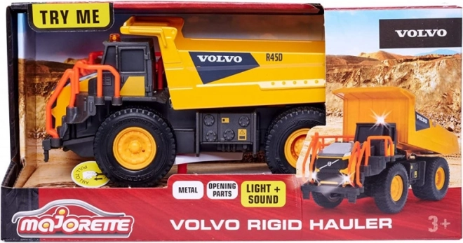 Majorette pojazd G.S. Volvo wywrotka 20 cm