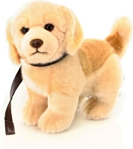 Pluszowy szczeniak golden retrievera 28 cm