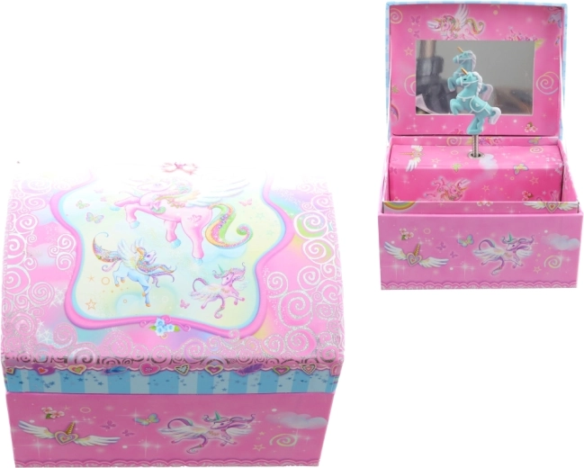 Obracająca się baletka i melodia na kluczyk