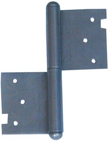 Zawias drzwiowy 120 mm, lewy, ocynkowany (10 szt.)