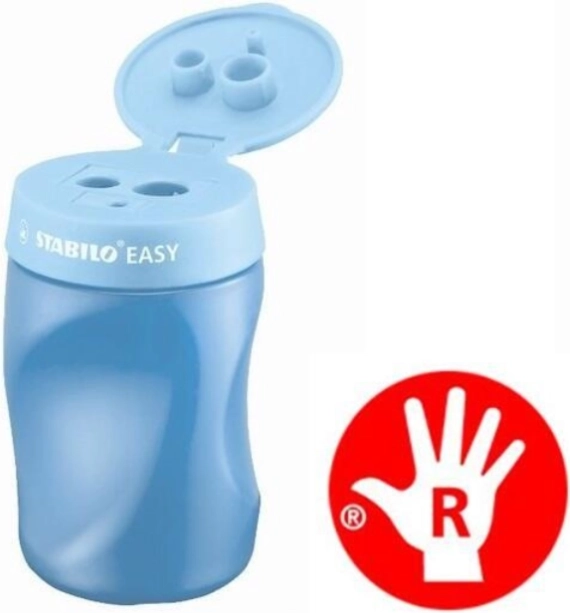 Temperówka dla praworęcznych STABILO EASYsharpener – niebieska