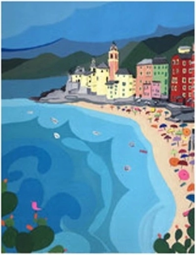 Norimpex Malowanie po numerach Miejska plaża 40 × 50 cm