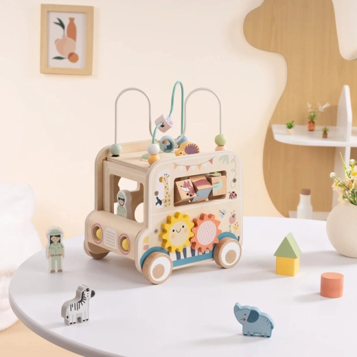 Pętla motoryczna i koraliki dla motoryki małej