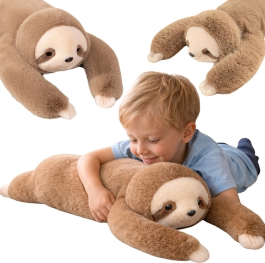 Woopie sensoryczny obciążeniowy pluszowy leniwiec 65 cm 1,5 kg