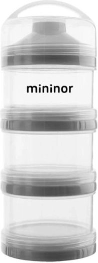 Mininor piętrowany pojemnik na mleko w proszku