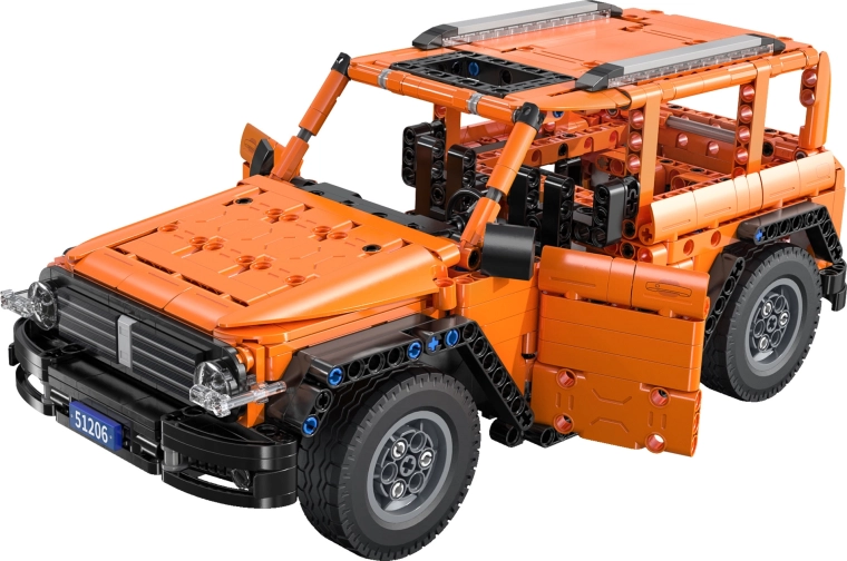 Realistyczna konstrukcja i gumowe koła