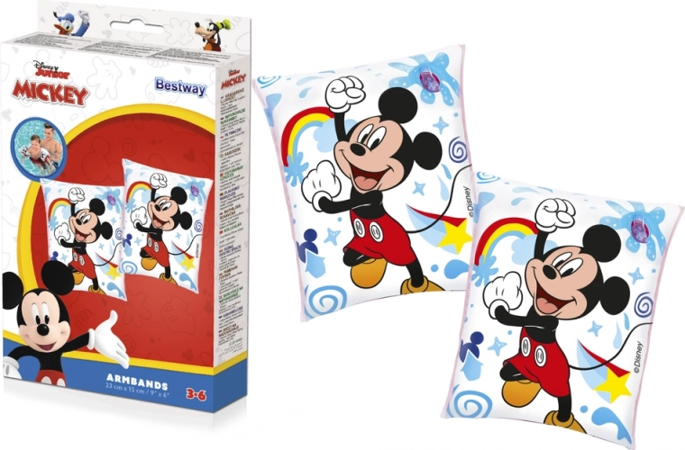 Nadmuchiwane rękawki DISNEY MICKEY MOUSE dla dzieci 3–6 lat