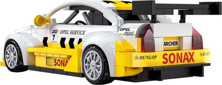 Autentyczny wygląd DTM w skali 1:24