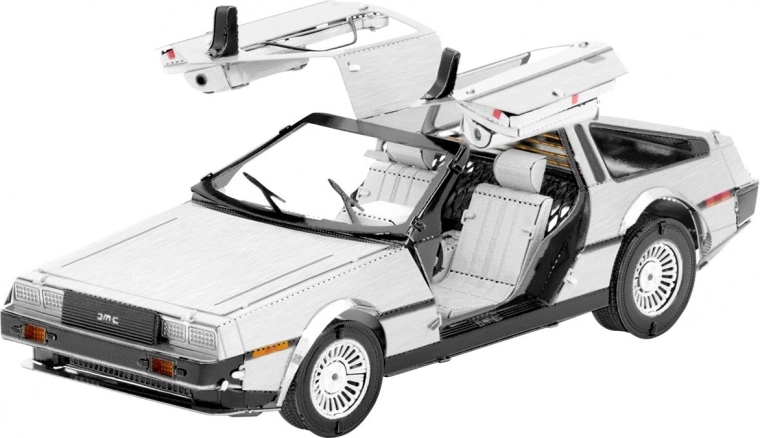 Metalowy model 3D DeLorean