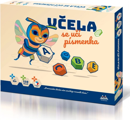 Pszczółka uczy literki – edukacyjna układanka Alfabet
