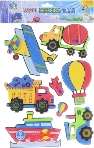 Wesołe motywy środków transportu