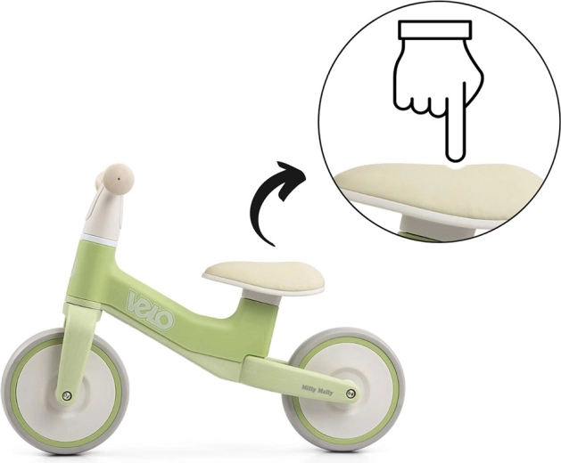 Miękkie ergonomiczne siodełko dla wygody dziecka