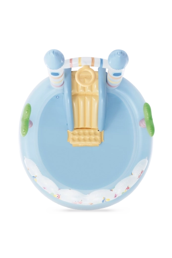 Miękka zjeżdżalnia z wyściełanym lądowaniem