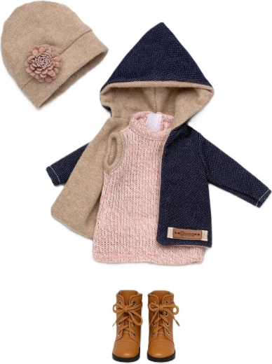 Kompletny strój dla lalki 34 cm