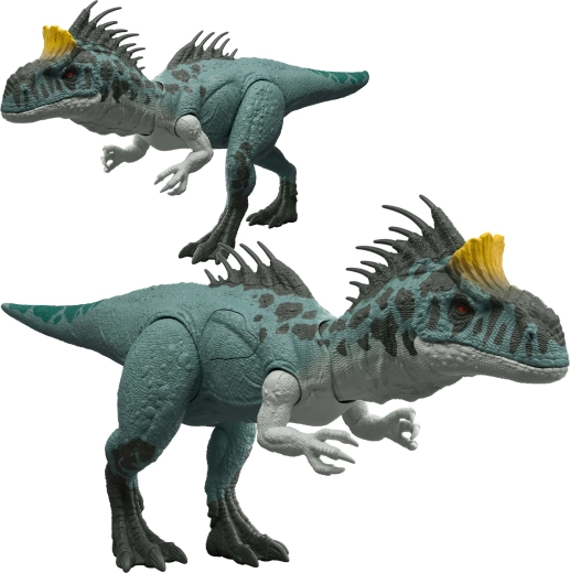 Interaktywna figurka dinozaura Jurassic World Cryolophosaurus z dźwiękiem i światłem