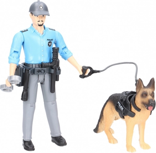 Bruder Bworld policjant z psem