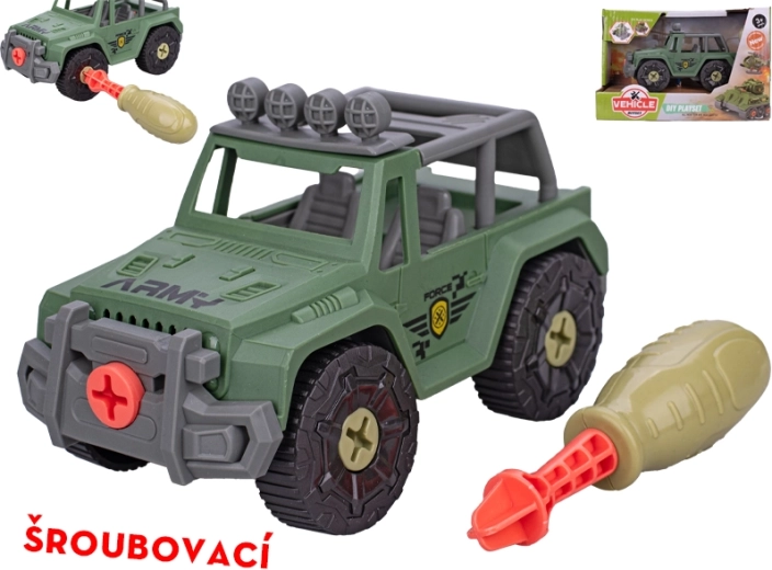 Wkręcany wojskowy samochód terenowy 13,5 cm