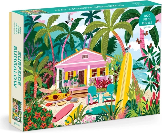 Puzzle Galison surferski bungalow 1000 elementów