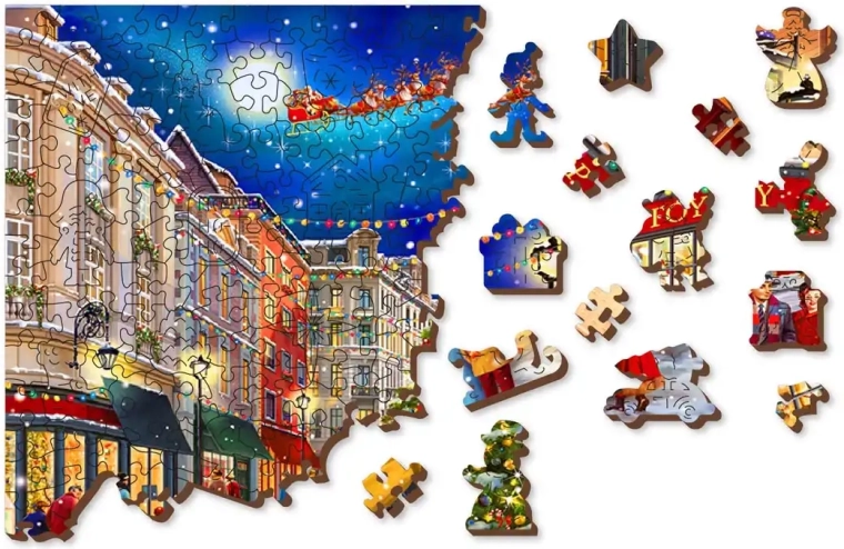 Magiczny świąteczny motyw