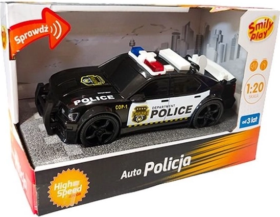 SmilyPlay policyjny samochód dla dzieci 1:20