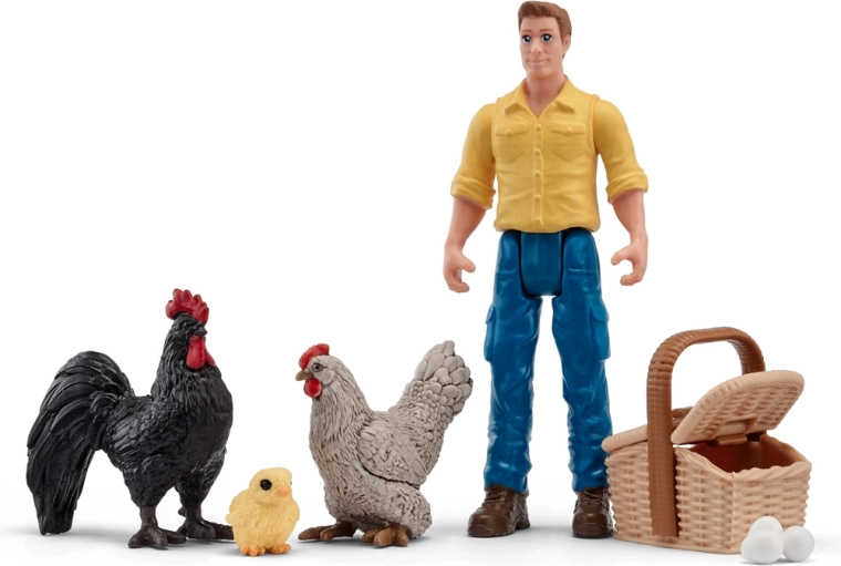 Schleich Gdakające stadko