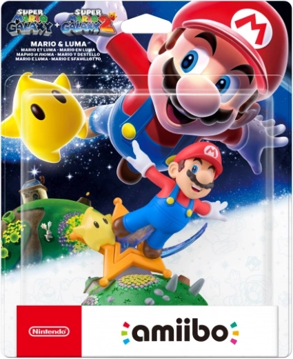 Figurka amiibo Super Mario Galaxy Mario i Luma