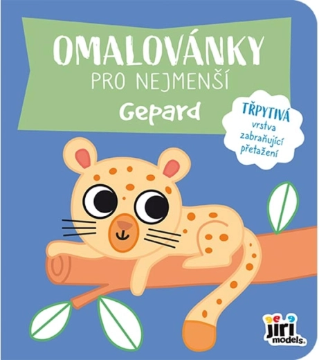 Kolorowanka dla najmłodszych – gepard