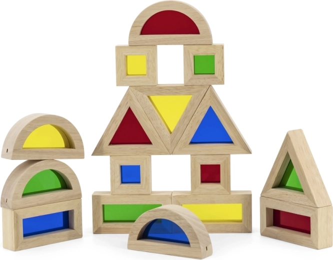Kolorowe kształty geometryczne