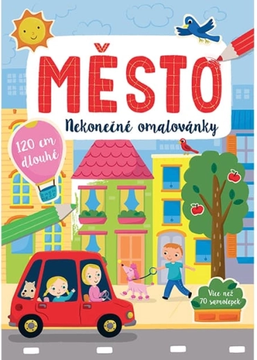 Nieskończone kolorowanki Miasto