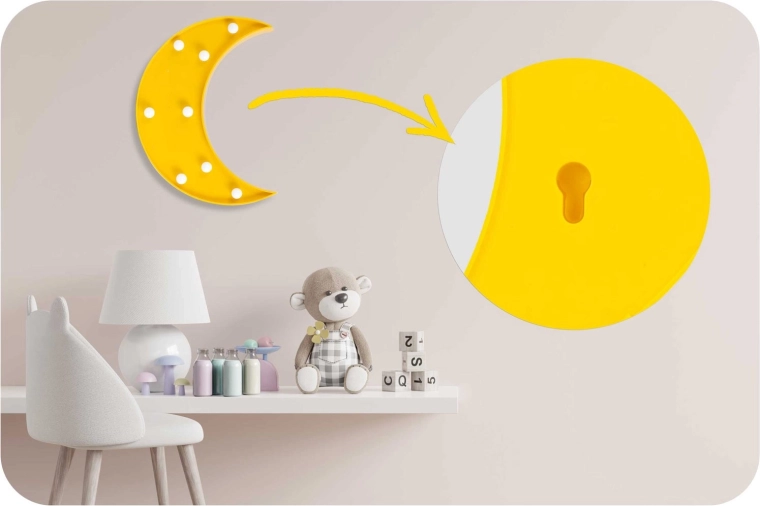 Łatwe zawieszenie na ścianie