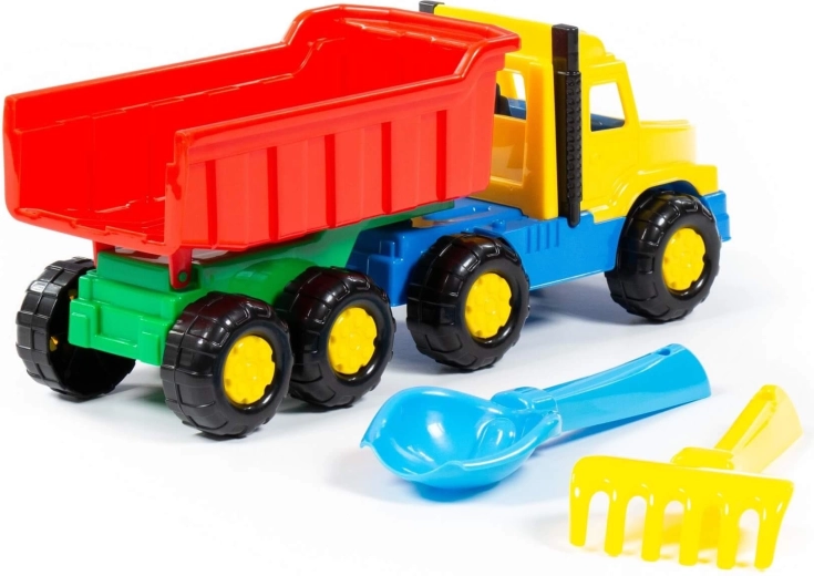 Solidny plastik i duże koła do domu i na zewnątrz