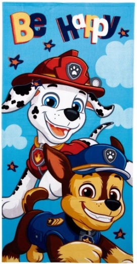 Ręcznik kąpielowy Psi Patrol 70 × 140 cm z mikrofibry