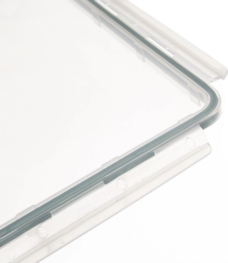 Hermetyczne zamknięcie z silikonową uszczelką