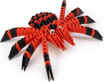 Realistyczny pająk bez kropli kleju