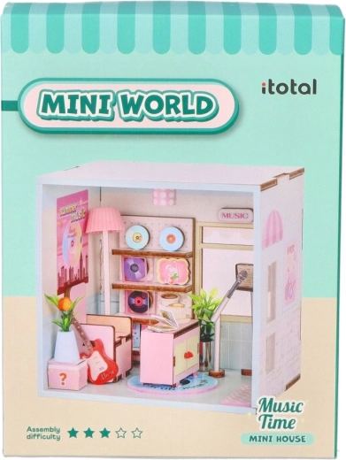 i-Total miniaturowy pokój DIY mini world – Czas na muzykę