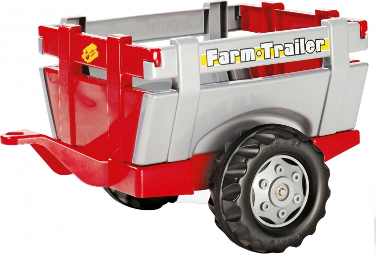 Rolly Toys przyczepa do traktora na pedały z otwieranymi burtami