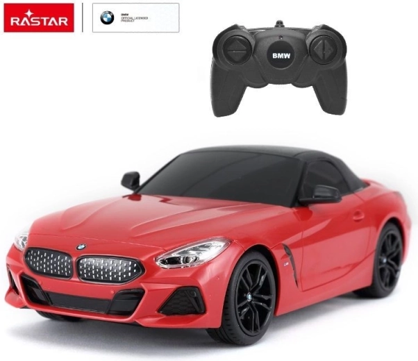 Rastar BMW Z4 RC auto sterowane zdalnie 1:24 czerwone - 1 sztuka