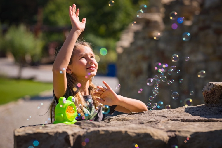 Beztroska zabawa na świeżym powietrzu