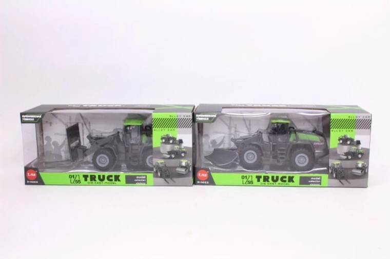 Metalowy traktor – model dla dzieci