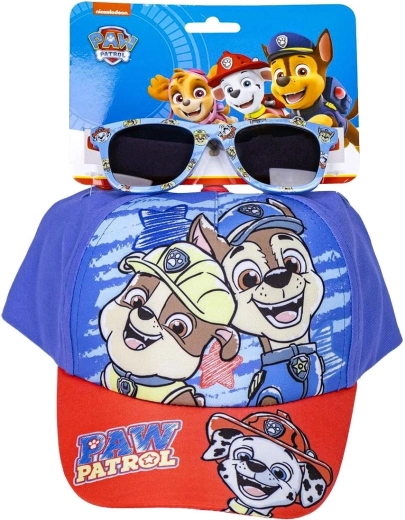 Zestaw: okulary i czapka z daszkiem Psi Patrol